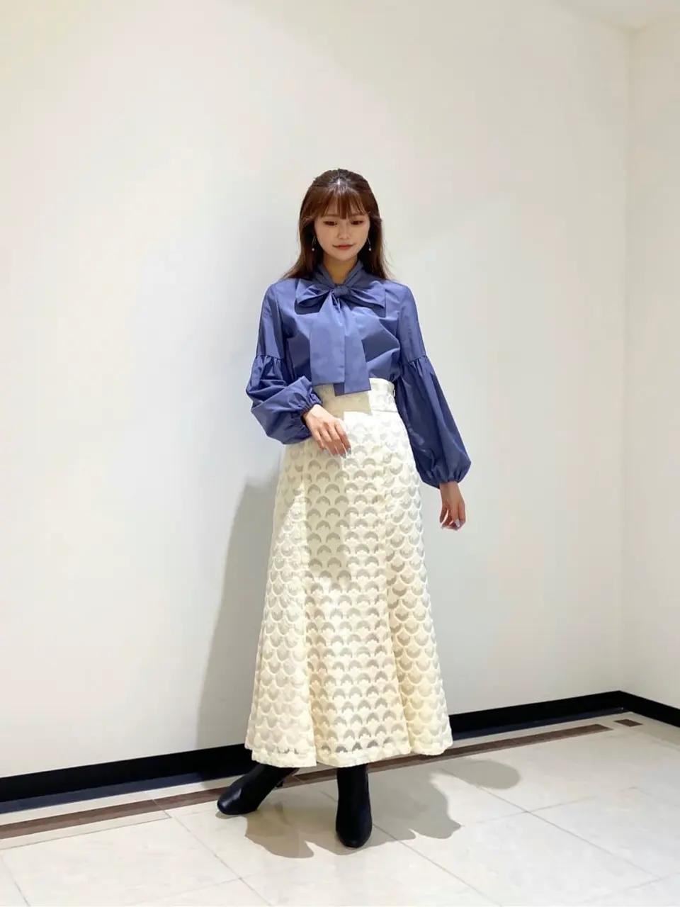 GRACE CONTINENTAL MORITA AI コーディネート画像