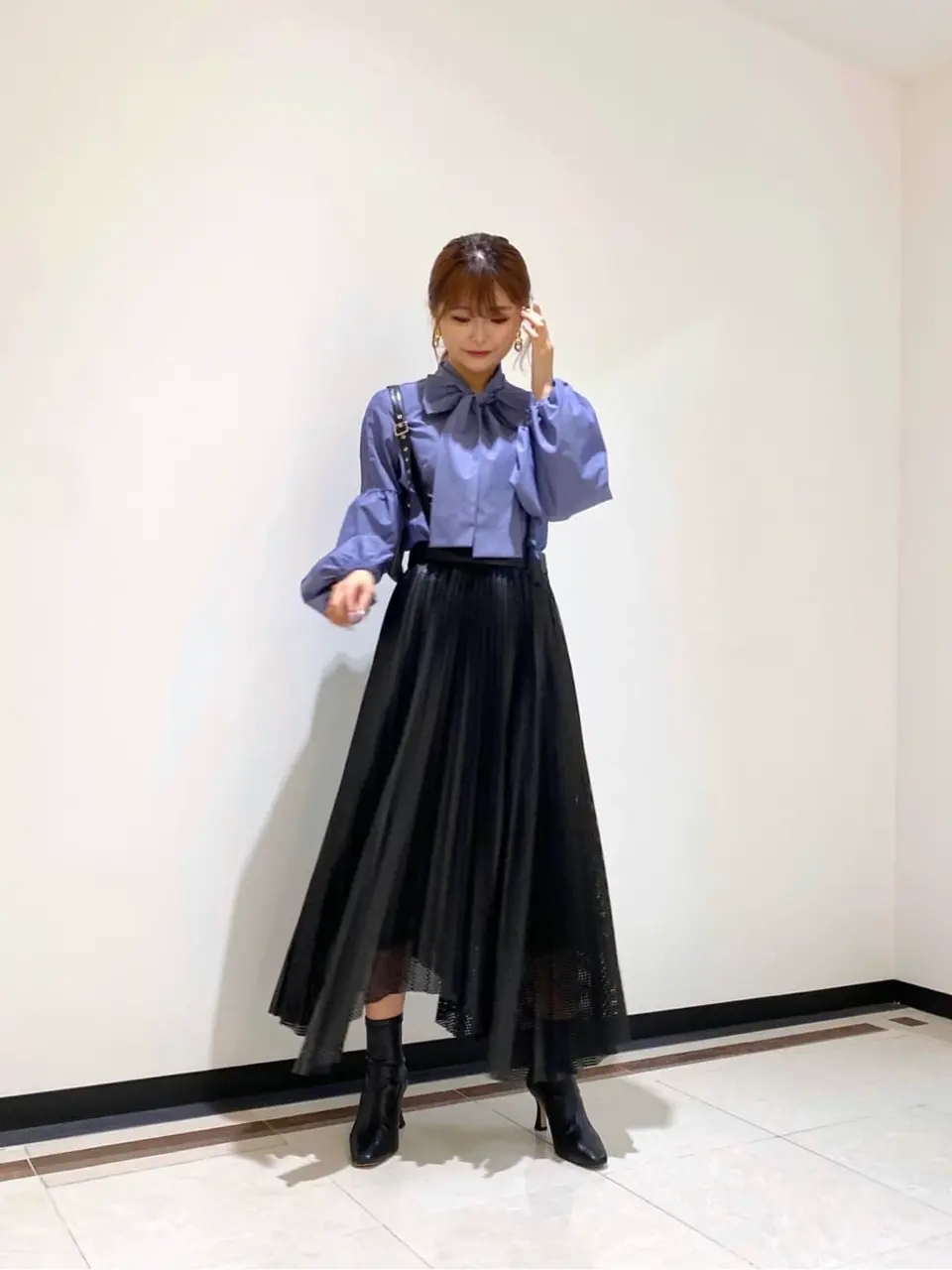 Grace continental スカート パンチングスカート / GRACE CONTINENTAL | GRACE CONTINENTAL