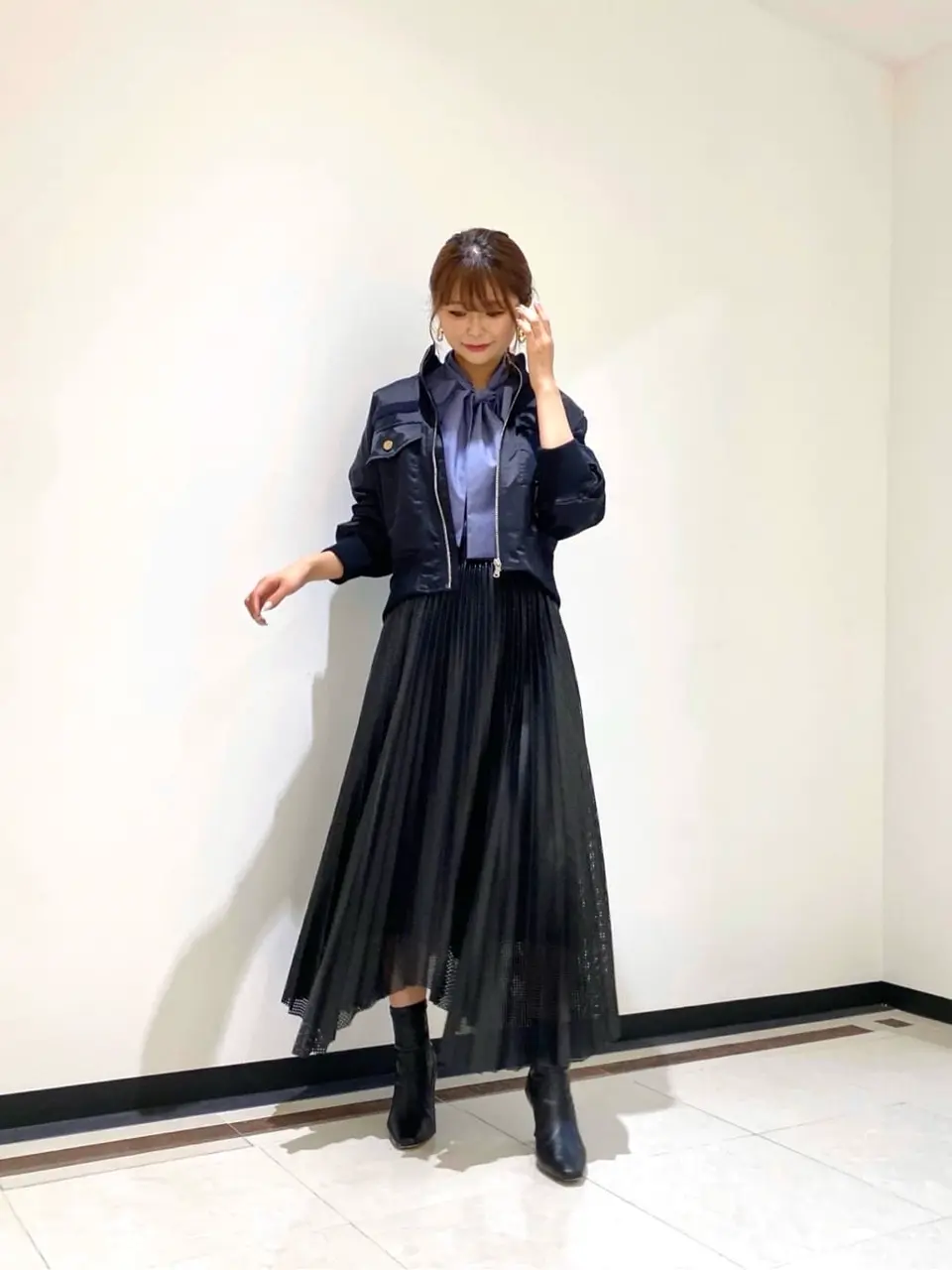 GRACE CONTINENTAL MORITA AI コーディネート画像