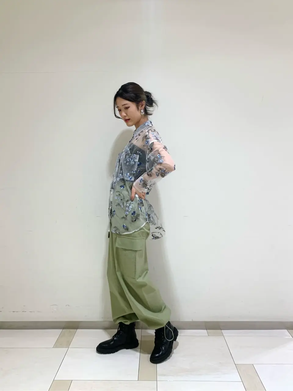 GRACE CONTINENTAL A.Kameyama コーディネート画像