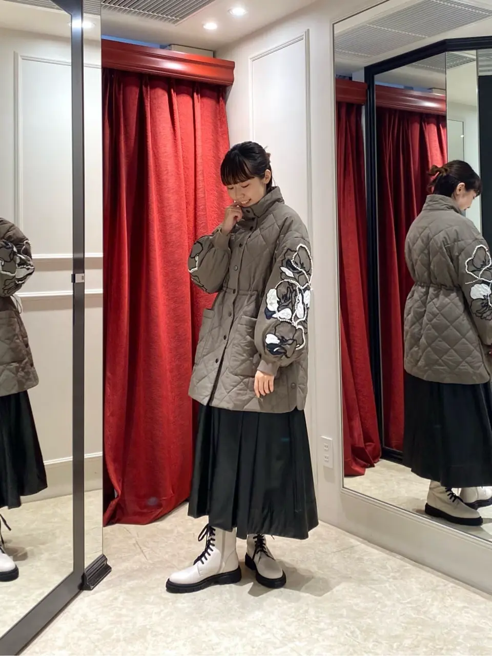 GRACE CONTINENTAL Abe コーディネート画像