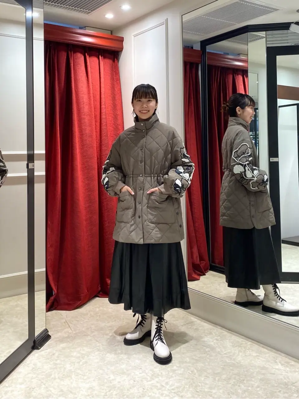 GRACE CONTINENTAL Abe コーディネート画像