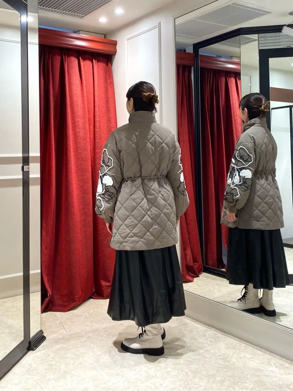 GRACE CONTINENTAL Abe コーディネート画像