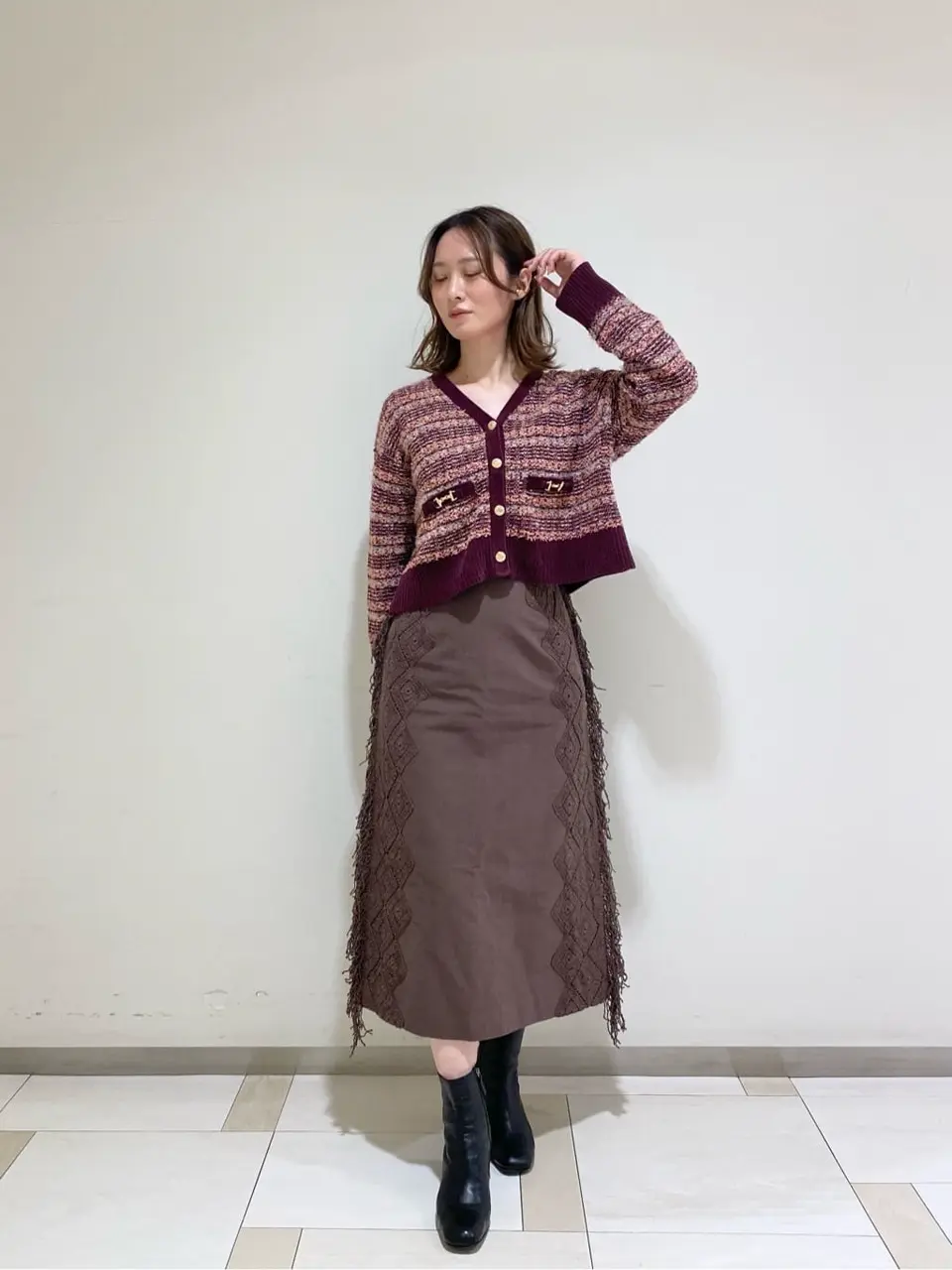 GRACE CONTINENTAL Kogane. コーディネート画像