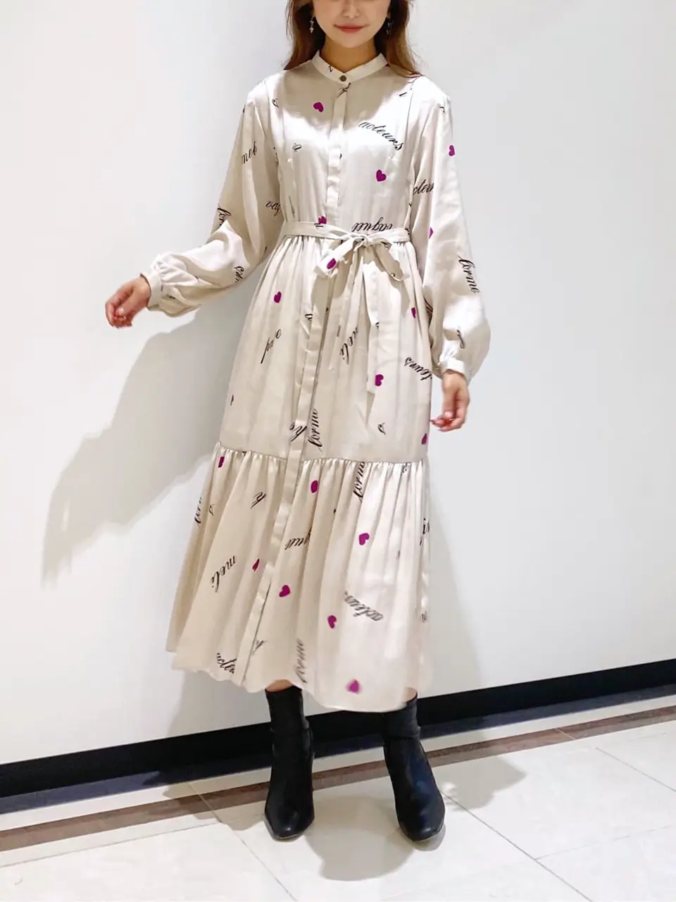 GRACE CONTINENTAL MORITA AI コーディネート画像