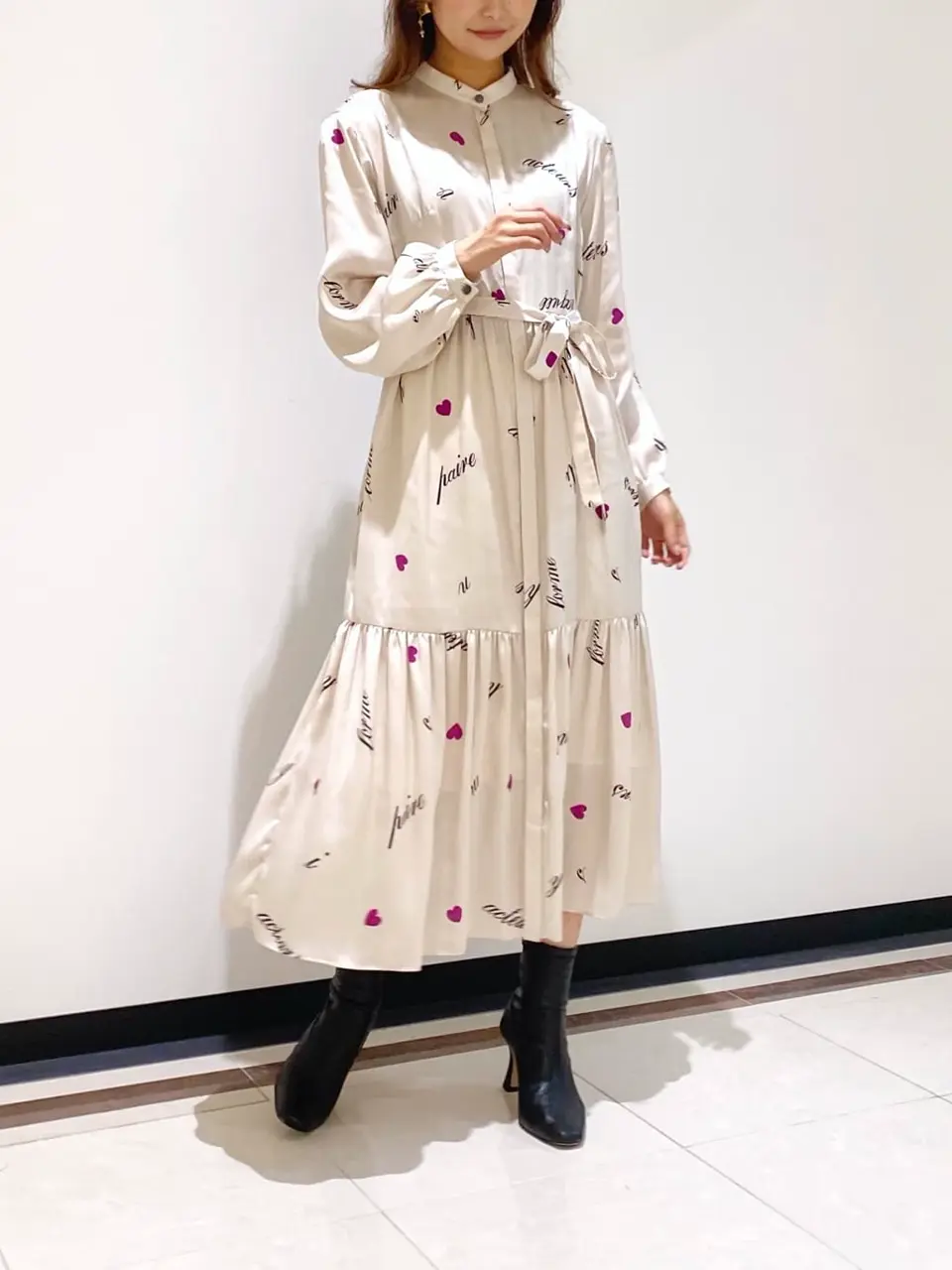 GRACE CONTINENTAL MORITA AI コーディネート画像