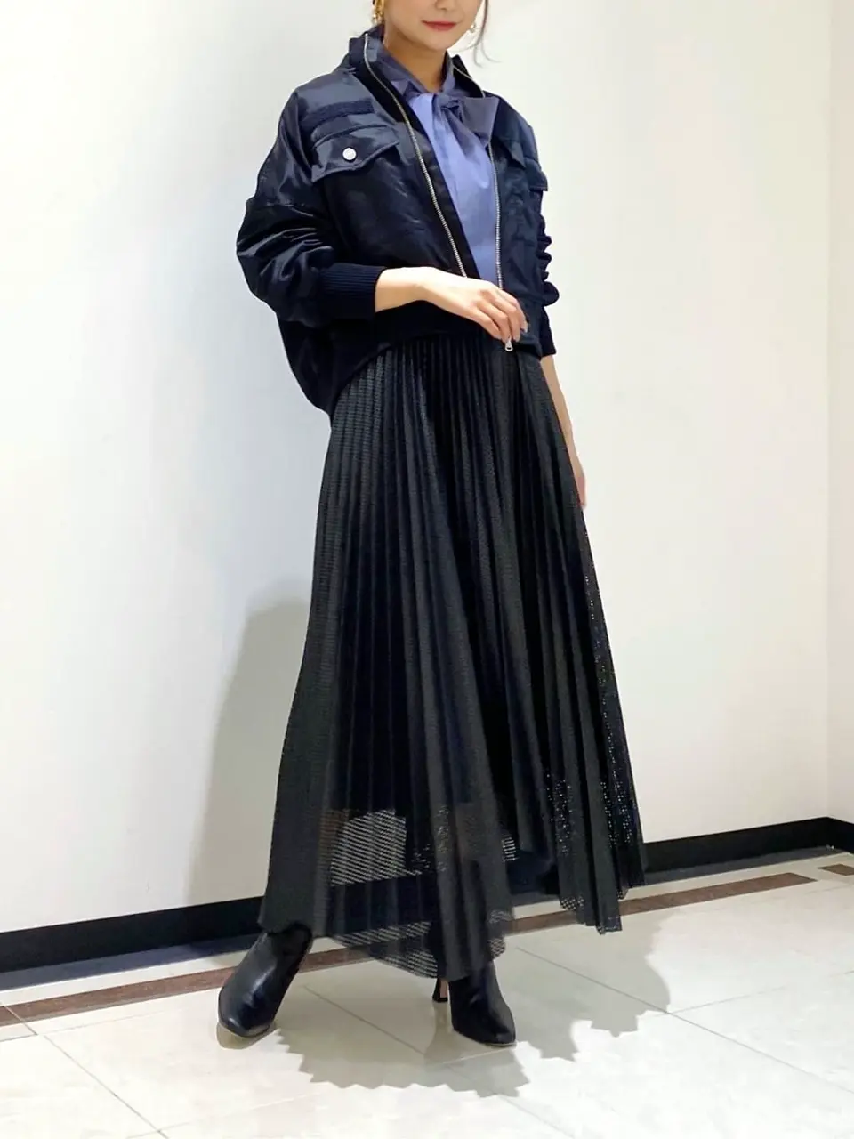 GRACE CONTINENTAL MORITA AI コーディネート画像