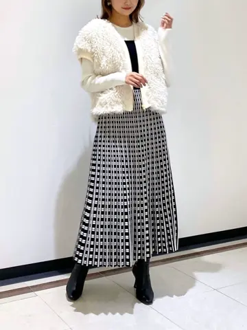 GRACE CONTINENTAL MORITA AI コーディネート画像