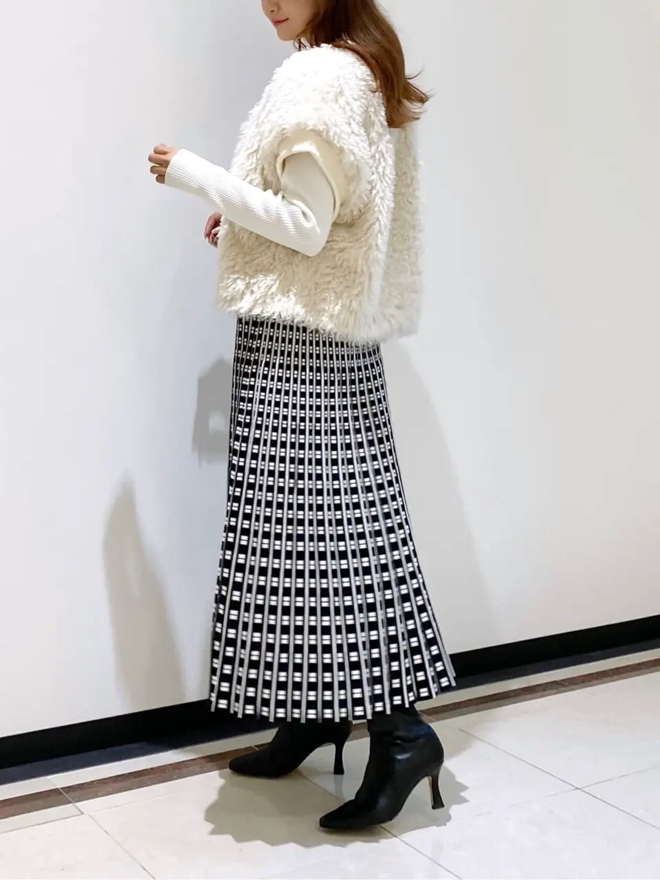 GRACE CONTINENTAL MORITA AI コーディネート画像