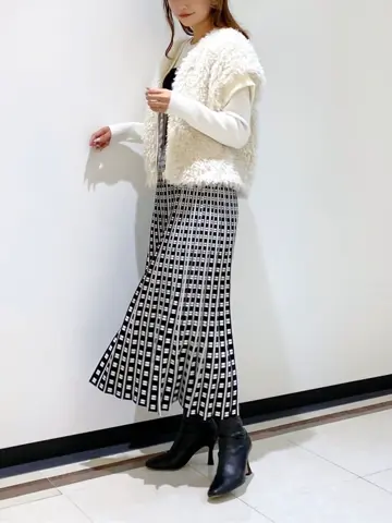 GRACE CONTINENTAL MORITA AI コーディネート画像