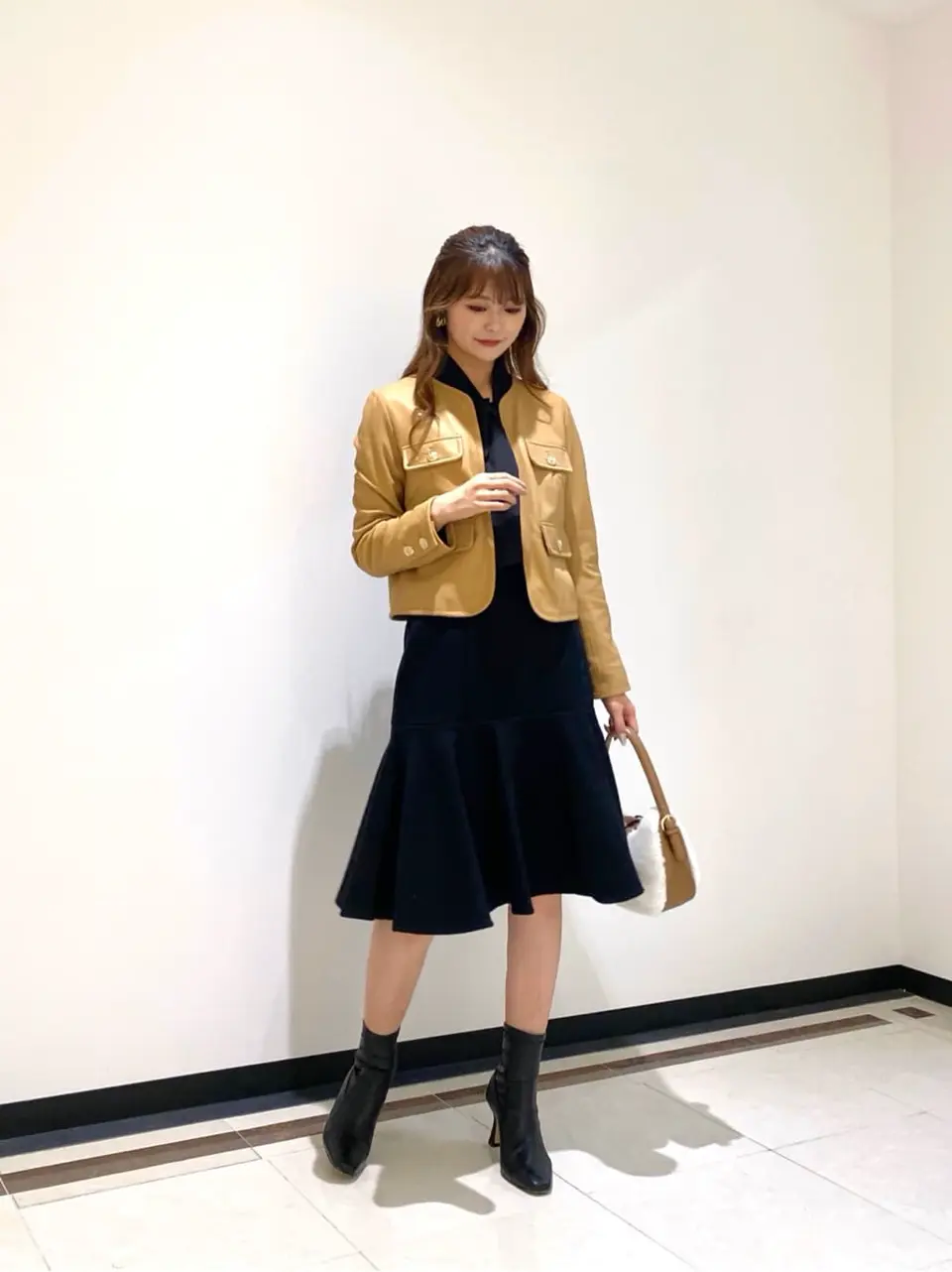 GRACE CONTINENTAL MORITA AI コーディネート画像