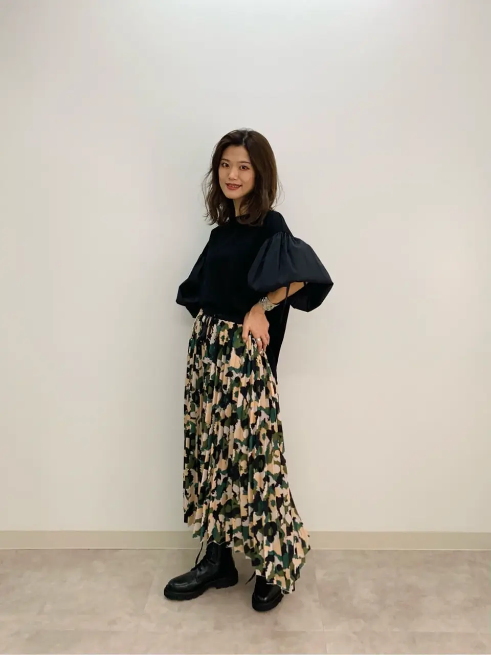 GRACE CONTINENTAL A.Kameyama コーディネート画像