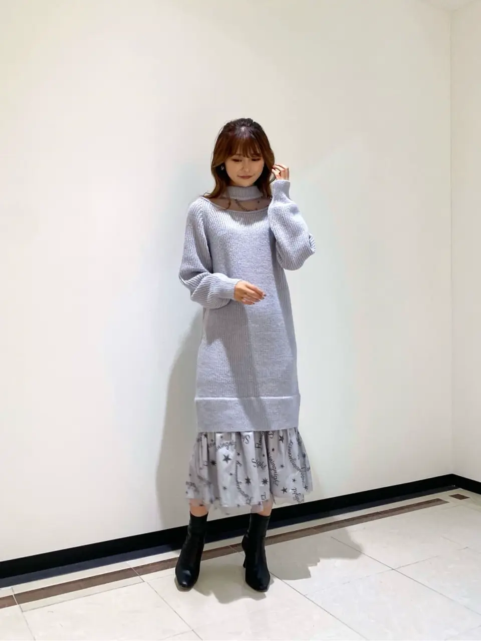 GRACE CONTINENTAL MORITA AI コーディネート画像