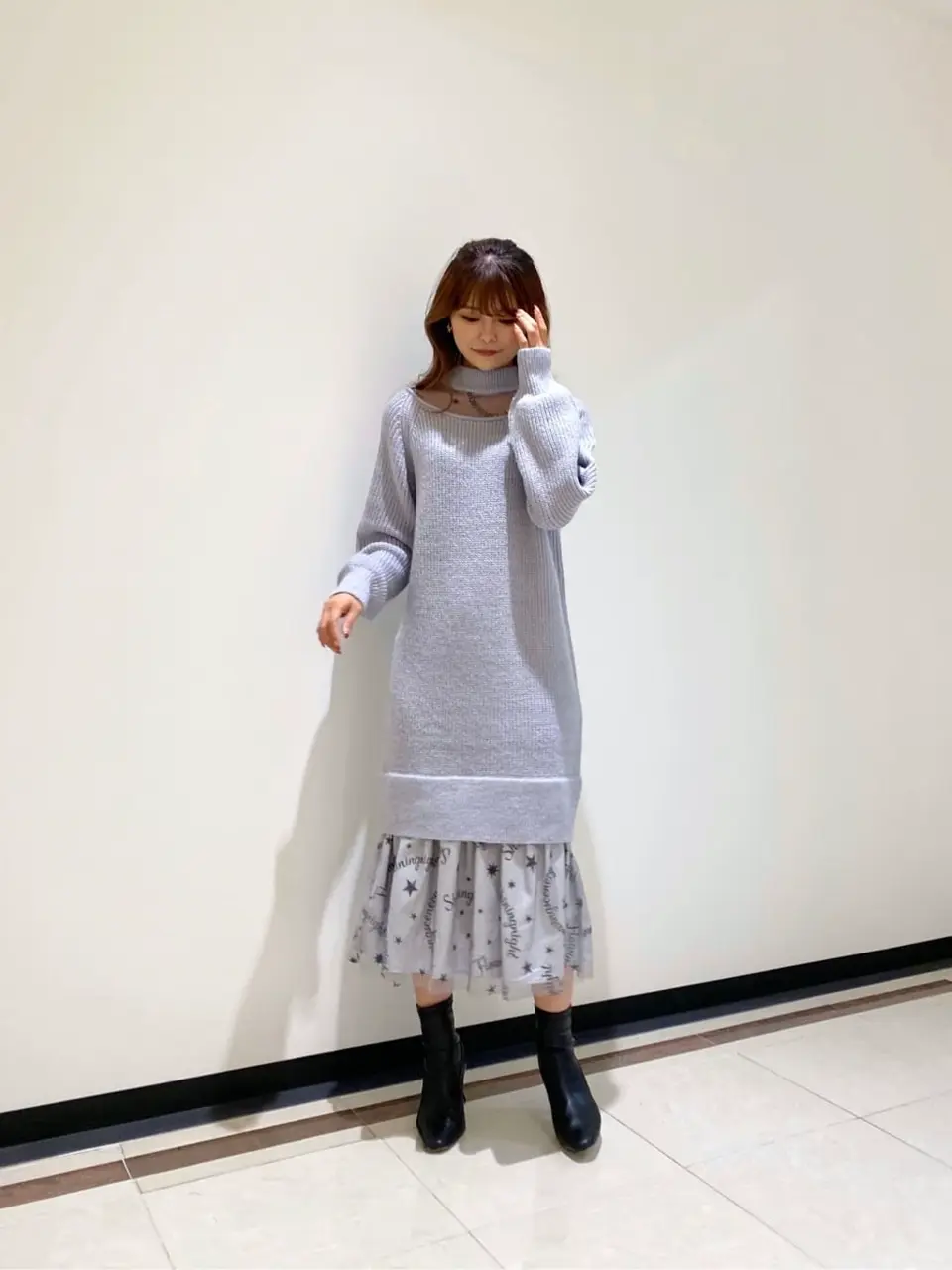 GRACE CONTINENTAL MORITA AI コーディネート画像