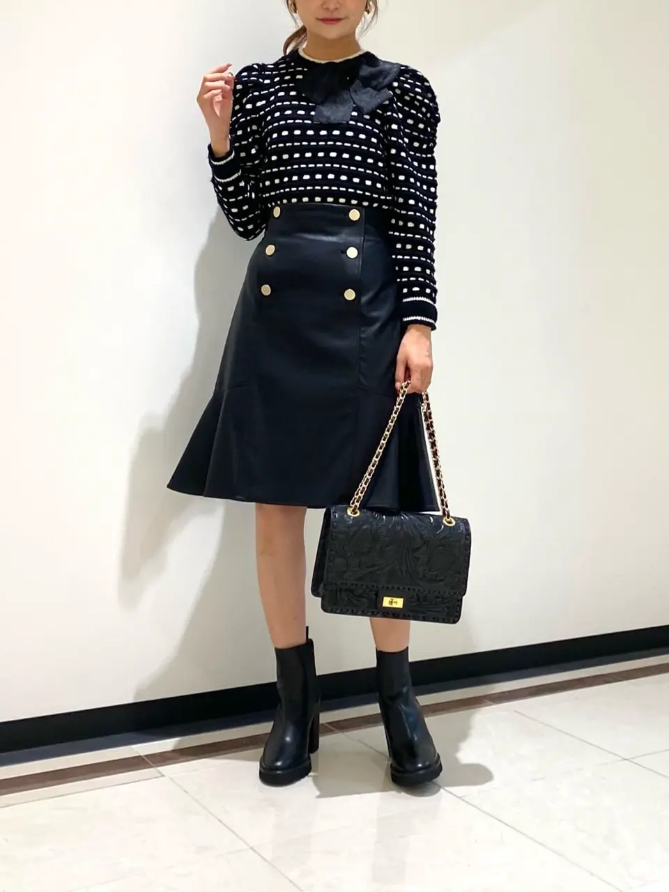 GRACE CONTINENTAL MORITA AI コーディネート画像