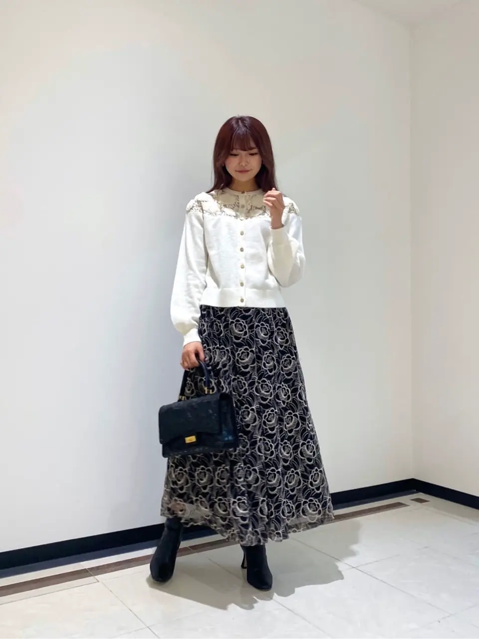 GRACE CONTINENTAL MORITA AI コーディネート画像