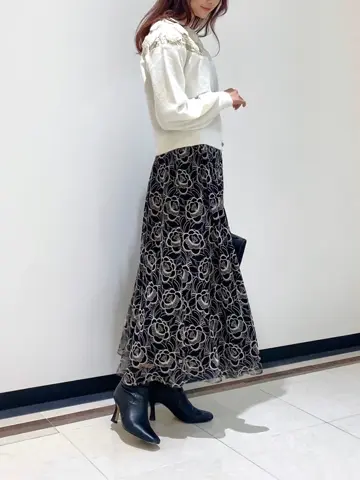 GRACE CONTINENTAL MORITA AI コーディネート画像