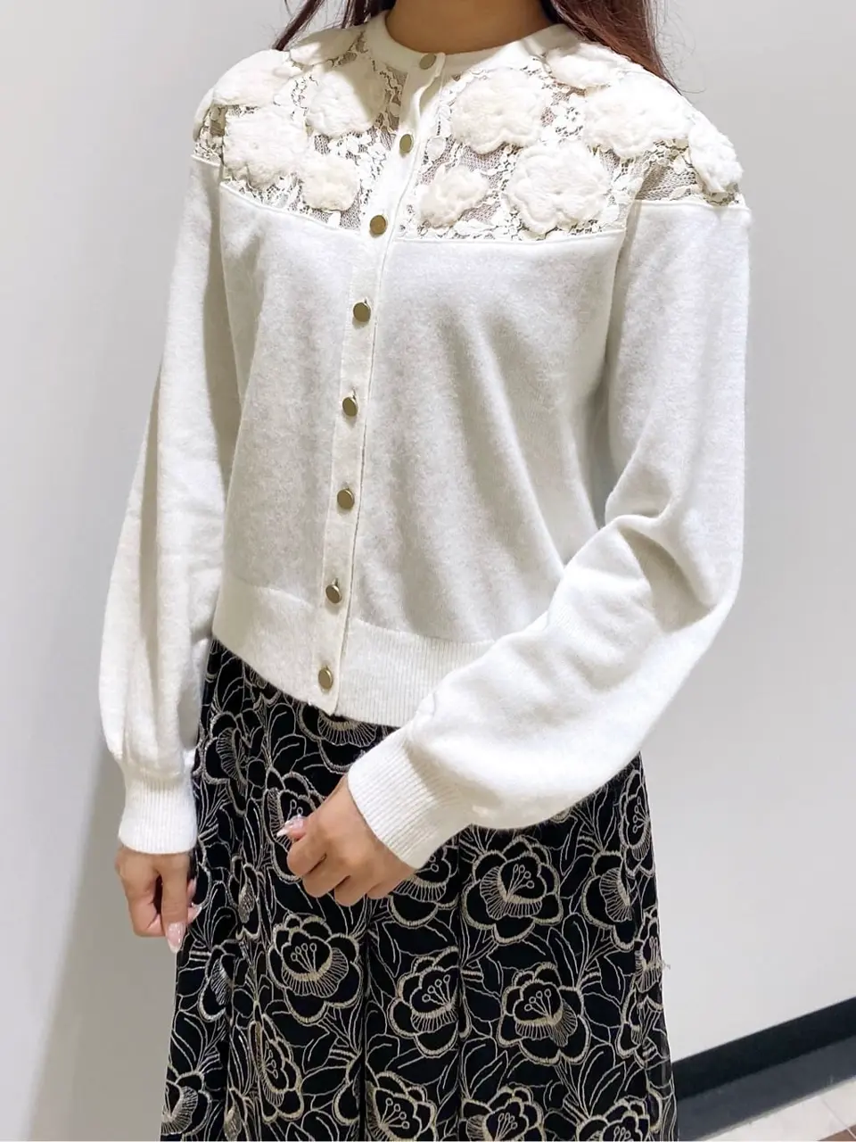 GRACE CONTINENTAL MORITA AI コーディネート画像