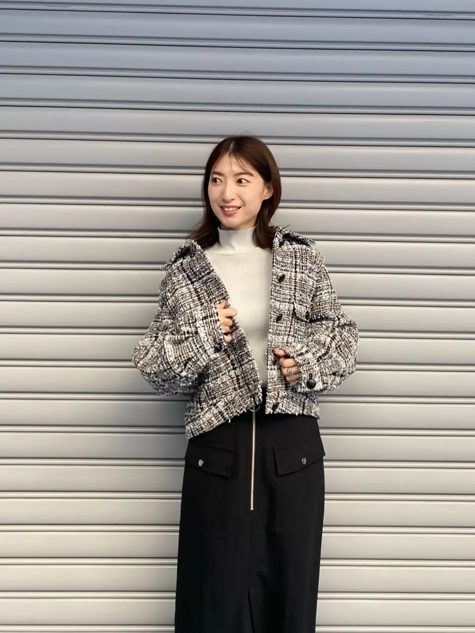 GRACE CONTINENTAL 青木育日 コーディネート画像