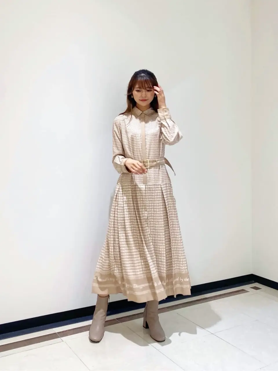 GRACE CONTINENTAL MORITA AI コーディネート画像