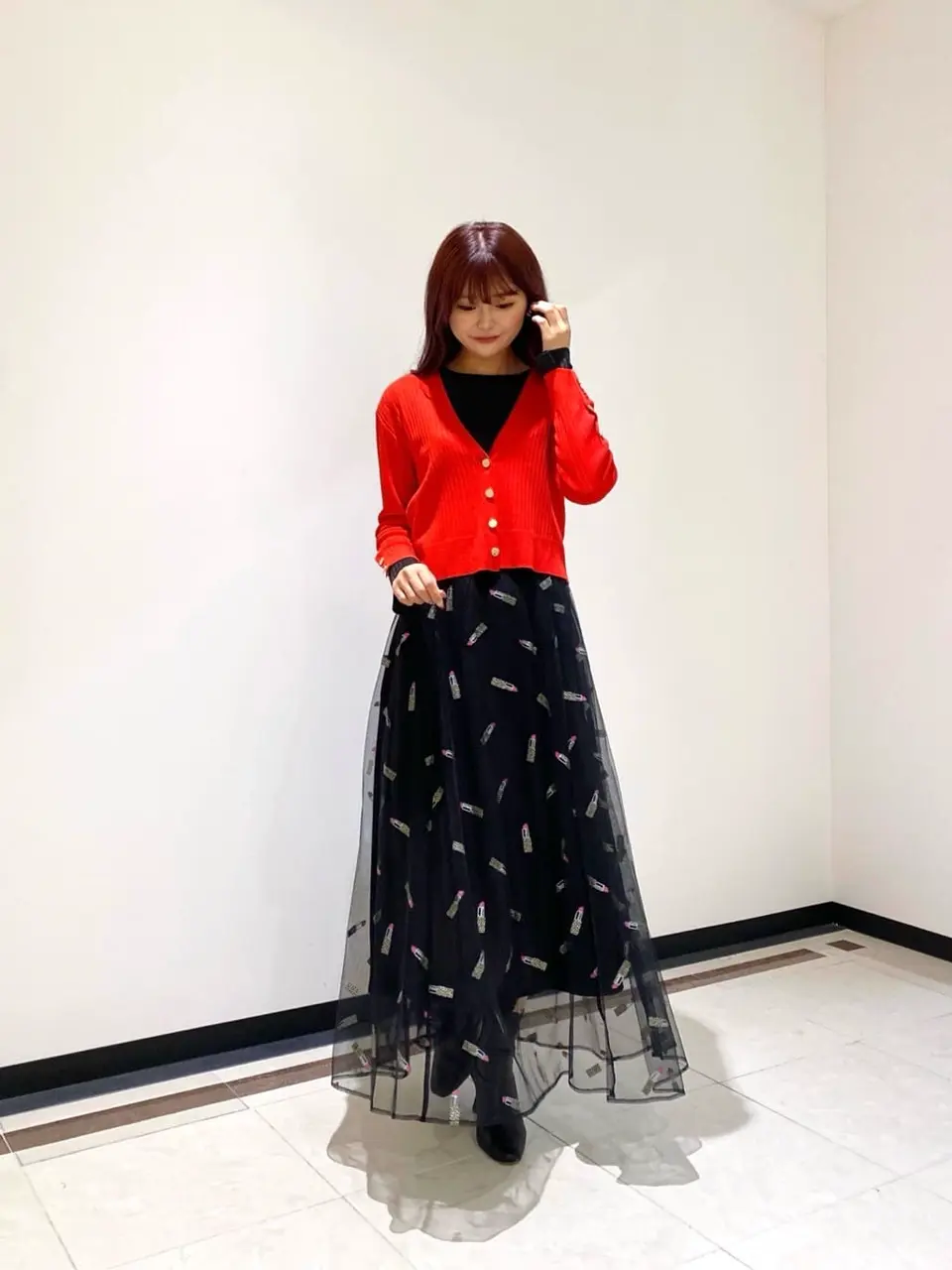 GRACE CONTINENTAL MORITA AI コーディネート画像