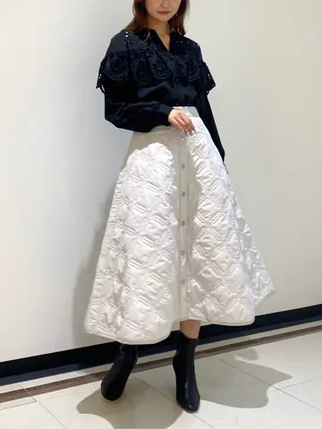 GRACE CONTINENTAL MORITA AI コーディネート画像