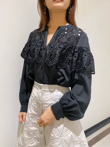 GRACE CONTINENTAL MORITA AI コーディネート画像