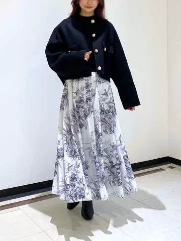 GRACE CONTINENTAL MORITA AI コーディネート画像