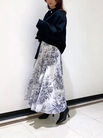 GRACE CONTINENTAL MORITA AI コーディネート画像