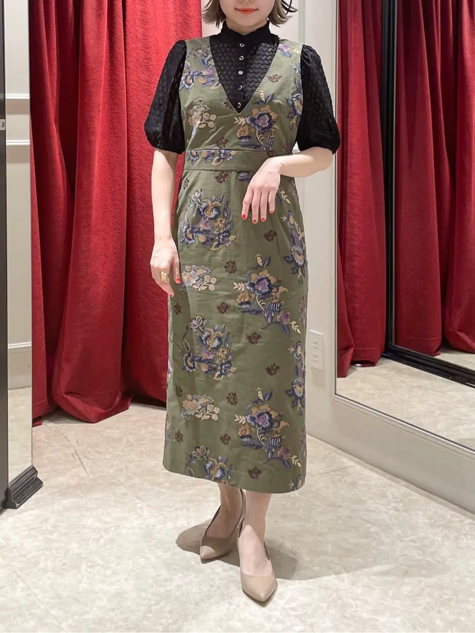 GRACE CONTINENTAL SAYUMI Nagashima コーディネート画像