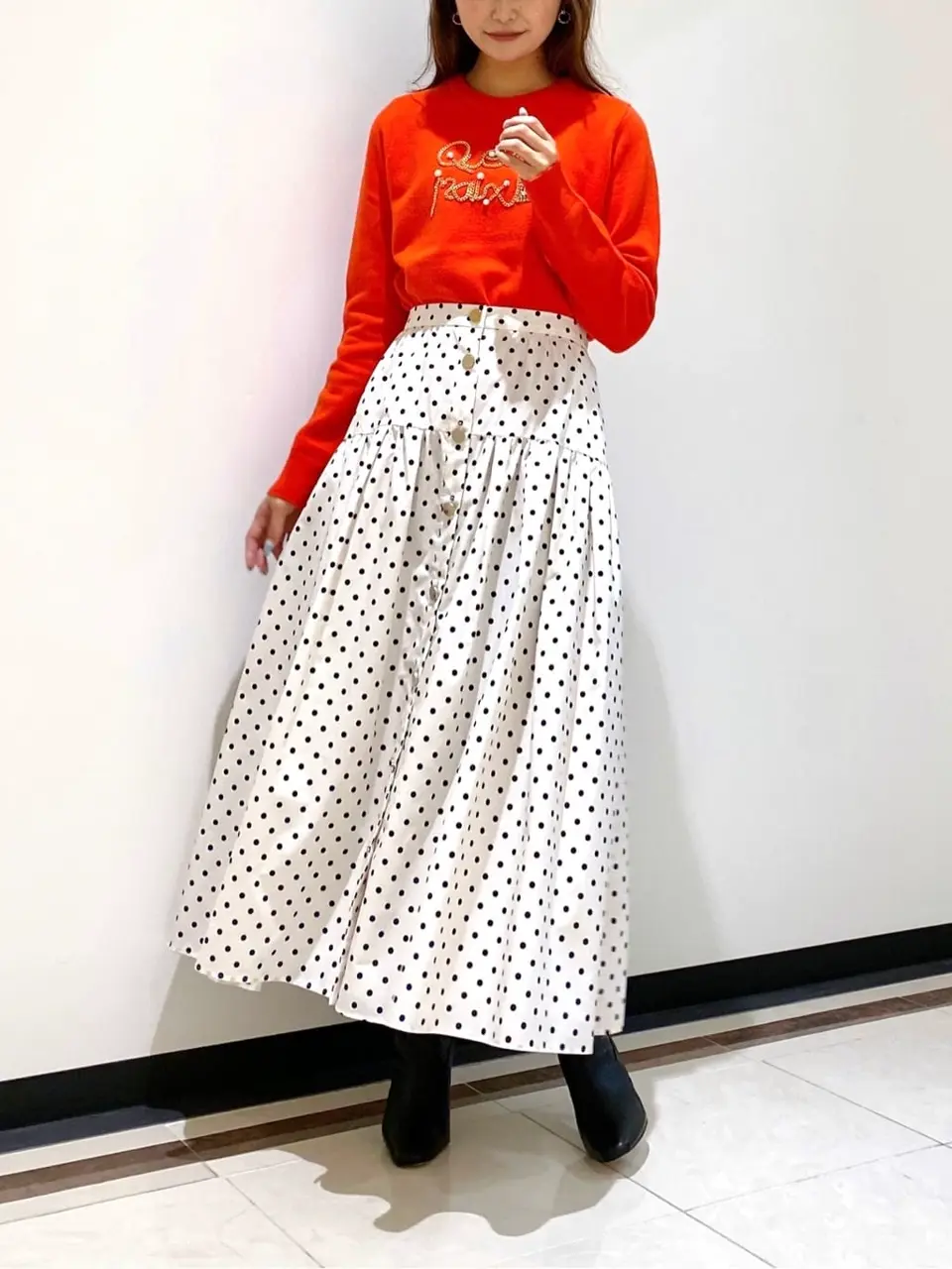 GRACE CONTINENTAL MORITA AI コーディネート画像