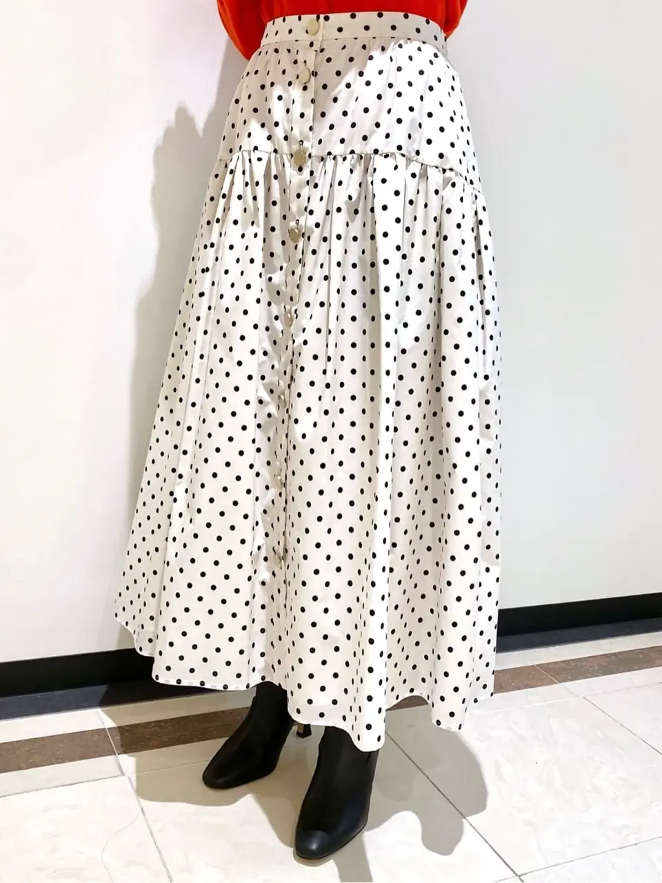 GRACE CONTINENTAL MORITA AI コーディネート画像