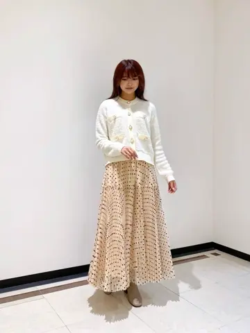 GRACE CONTINENTAL MORITA AI コーディネート画像