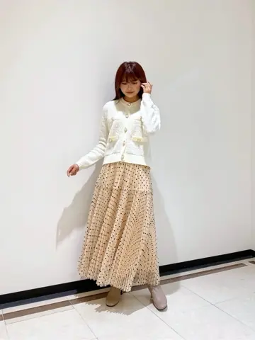 GRACE CONTINENTAL MORITA AI コーディネート画像