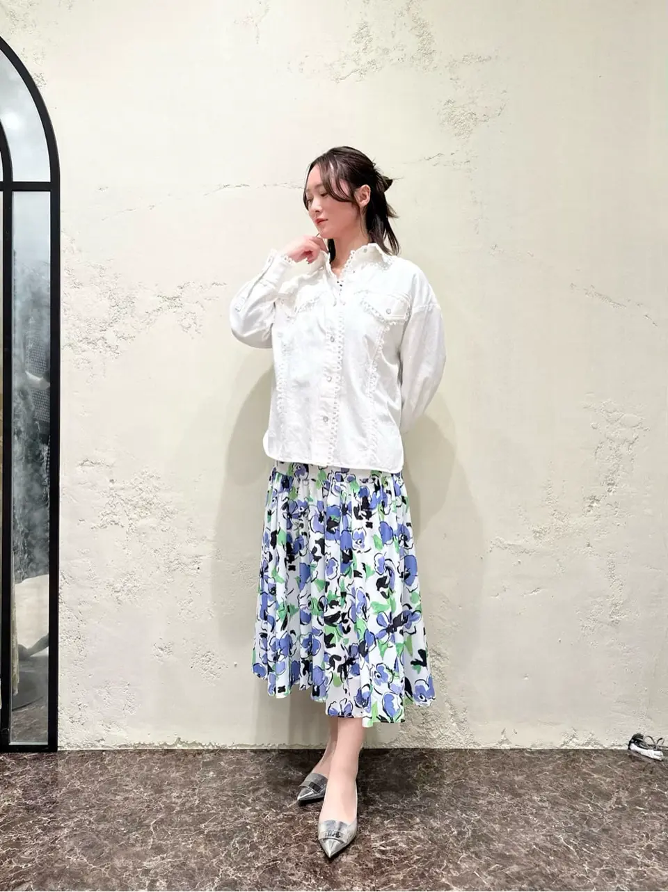 GRACE CONTINENTAL Kogane. コーディネート画像