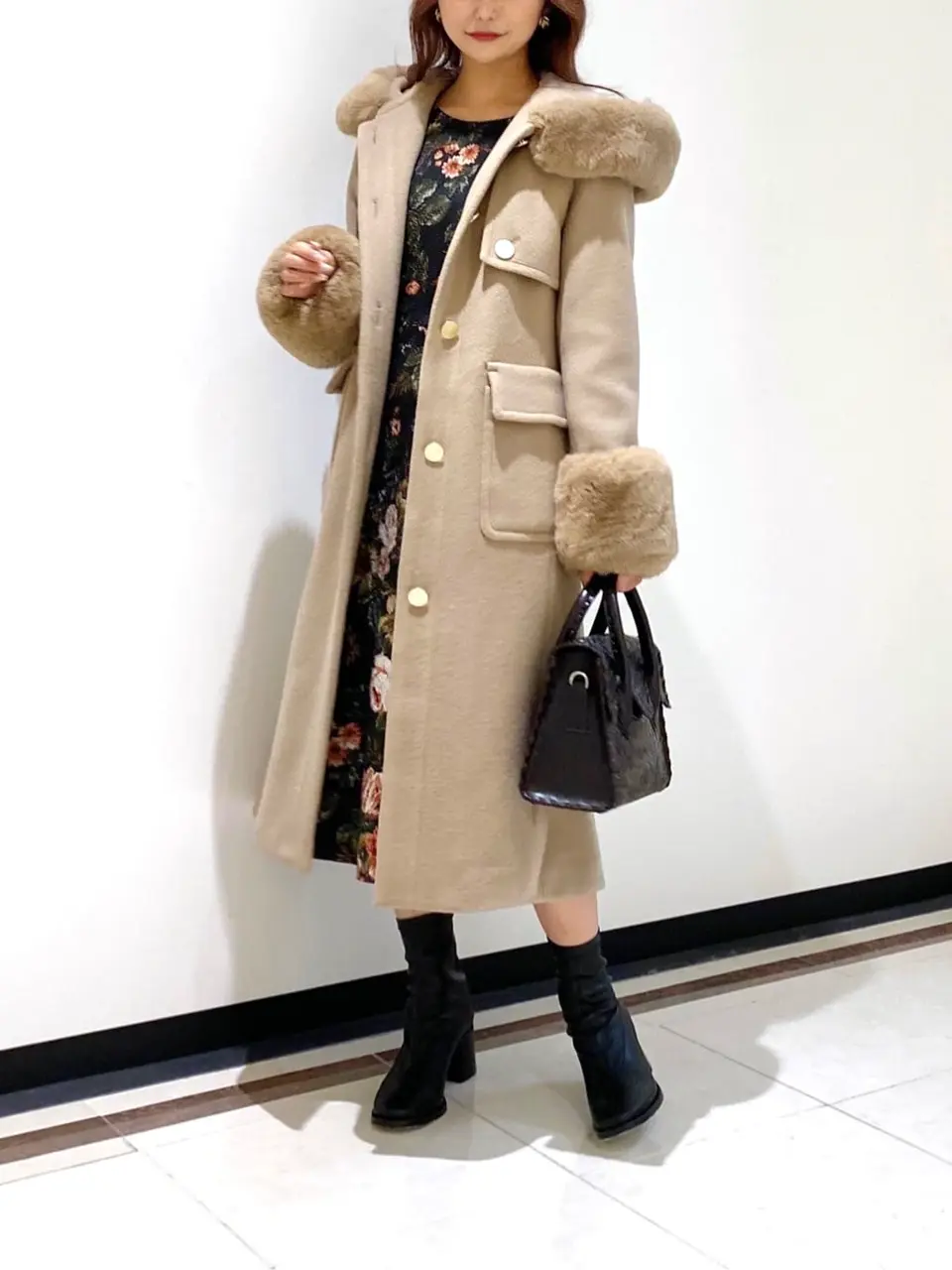 GRACE CONTINENTAL MORITA AI コーディネート画像