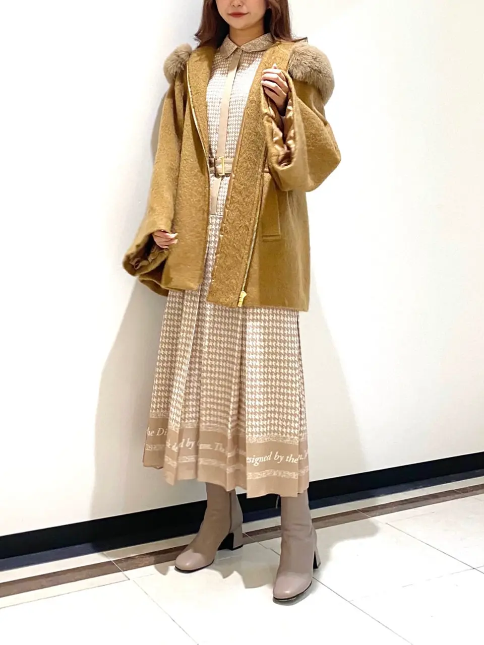 GRACE CONTINENTAL MORITA AI コーディネート画像