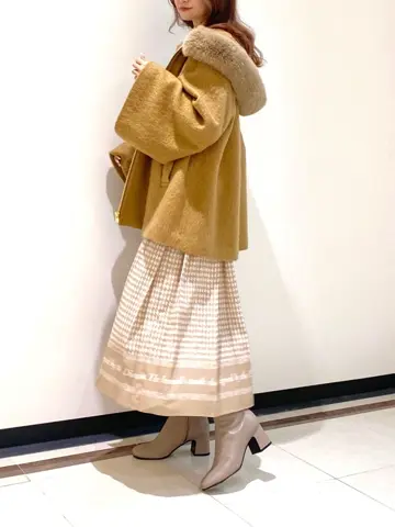 GRACE CONTINENTAL MORITA AI コーディネート画像