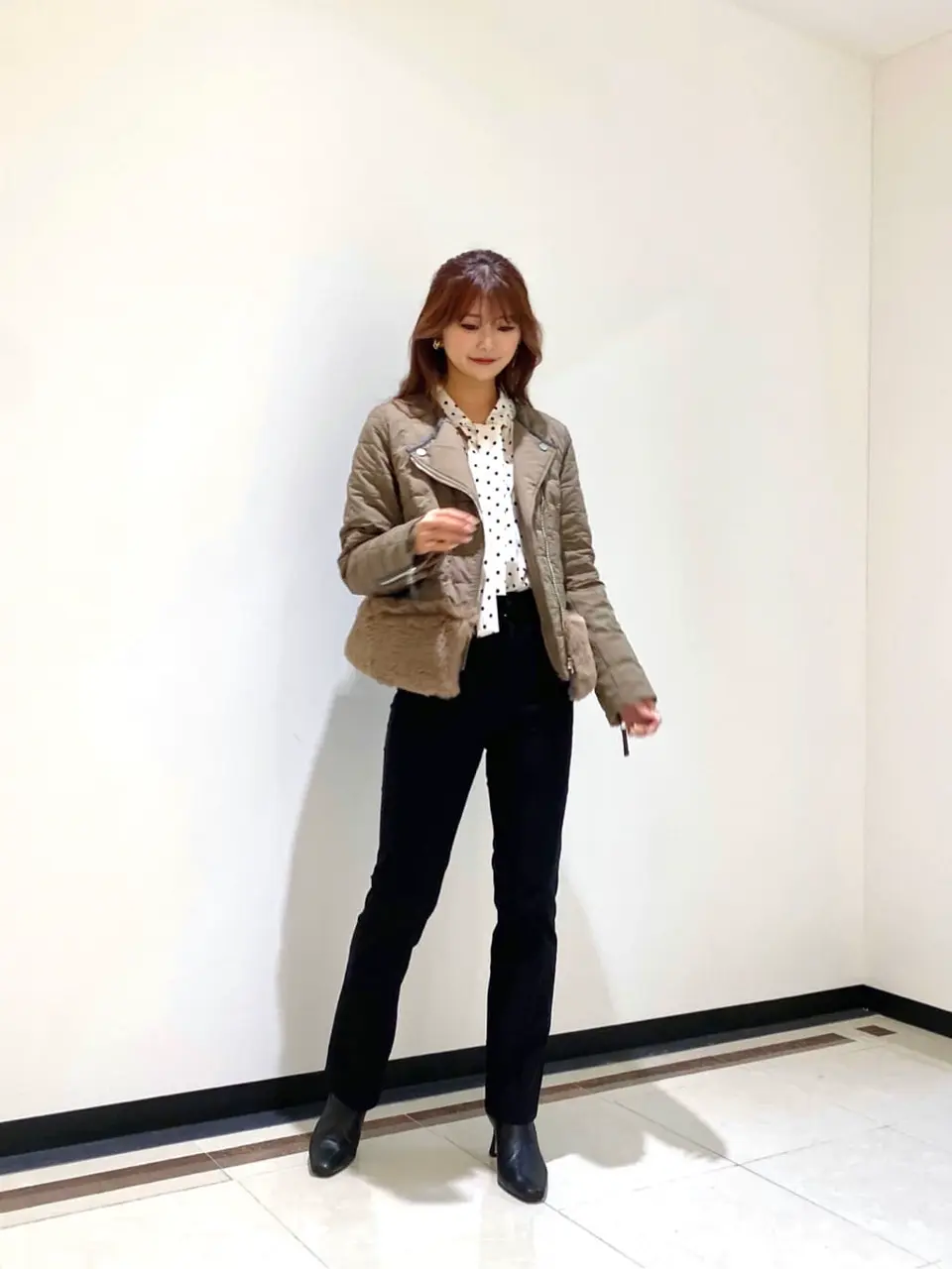 GRACE CONTINENTAL MORITA AI コーディネート画像