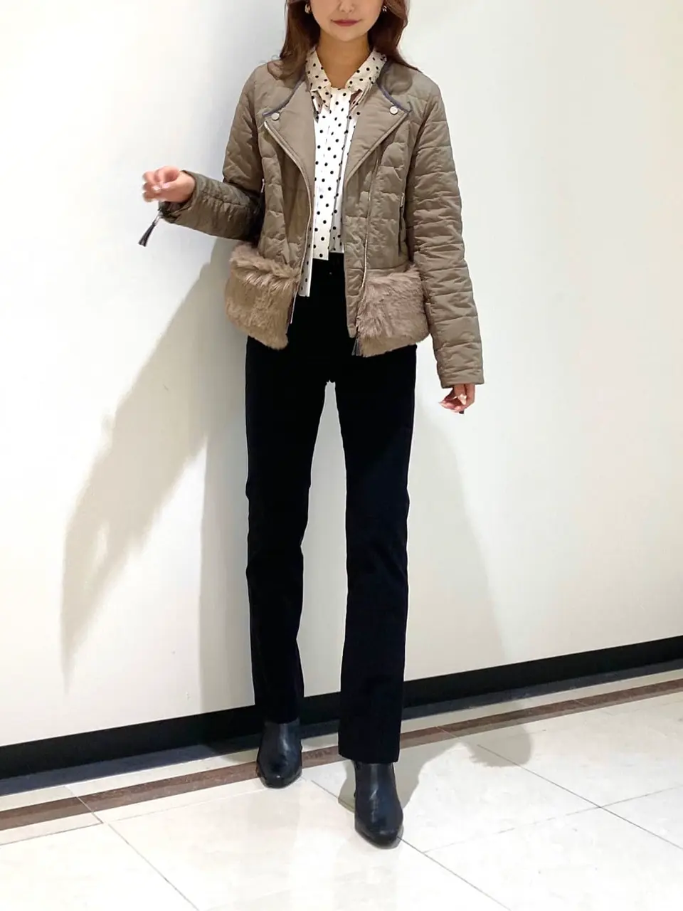 GRACE CONTINENTAL MORITA AI コーディネート画像