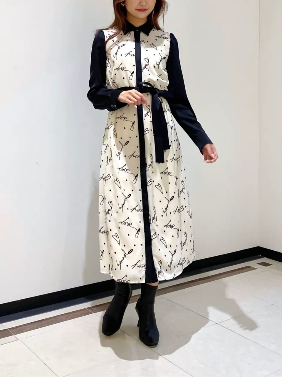 GRACE CONTINENTAL MORITA AI コーディネート画像