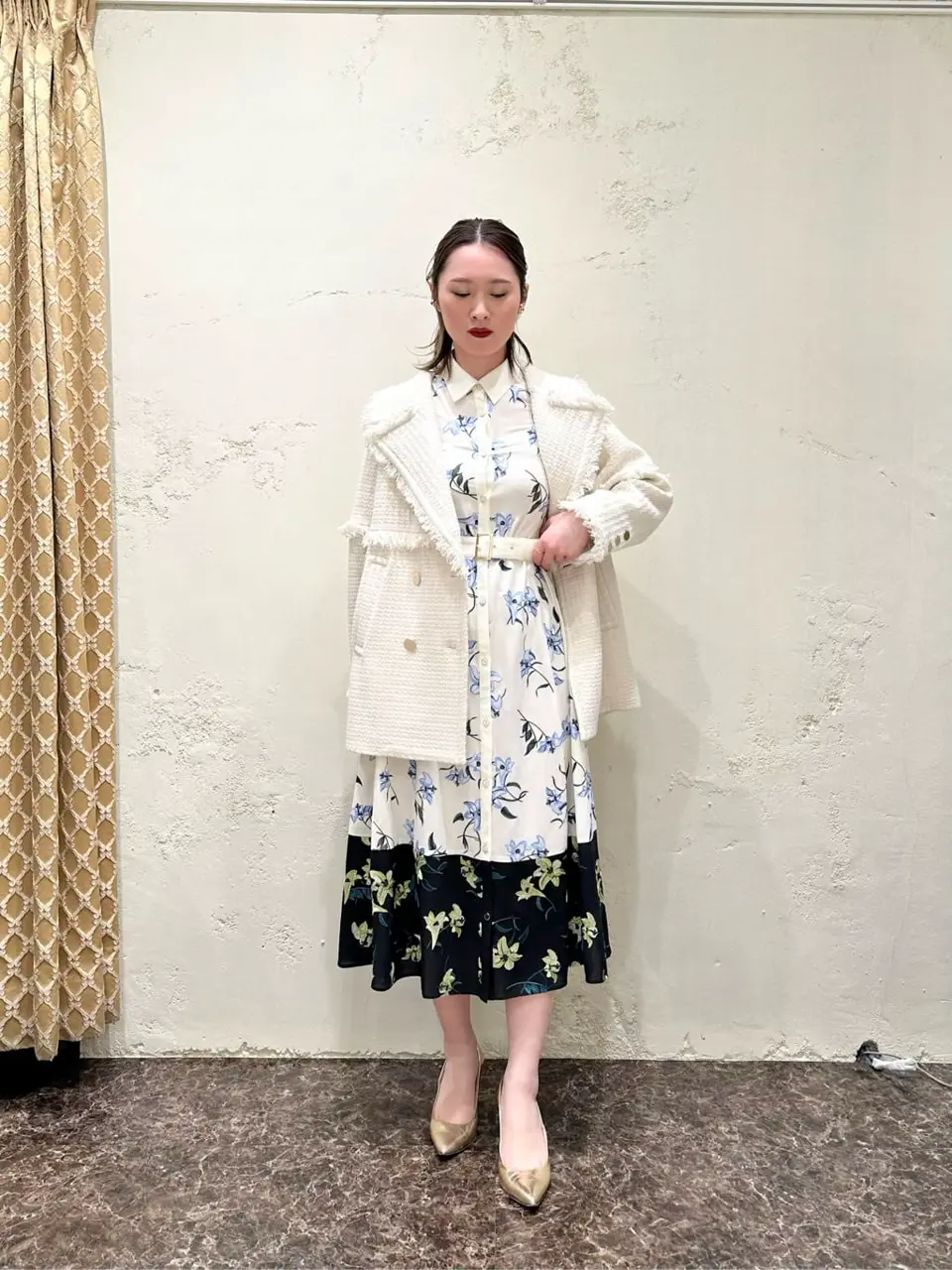 GRACE CONTINENTAL Kogane. コーディネート画像