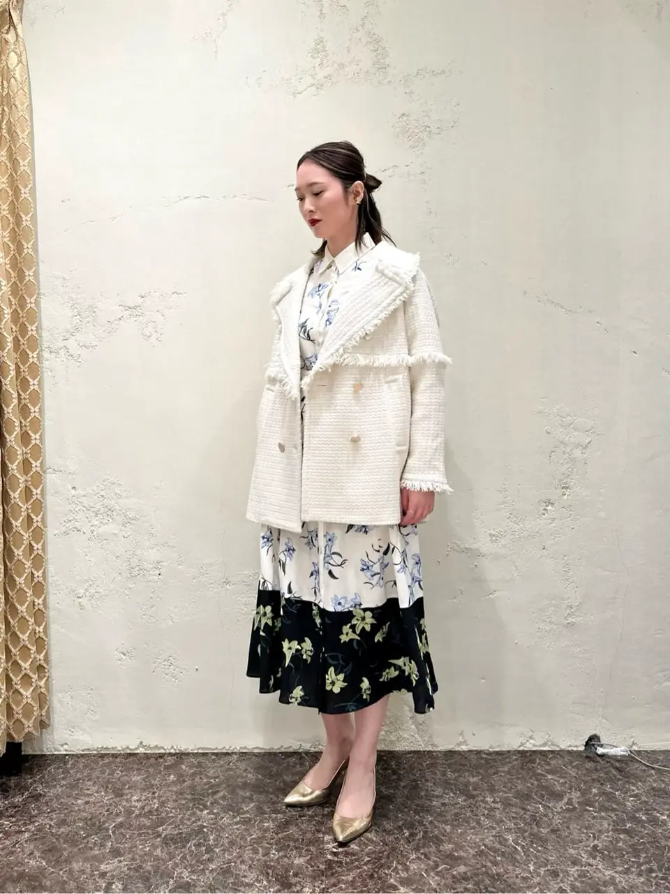 GRACE CONTINENTAL Kogane. コーディネート画像