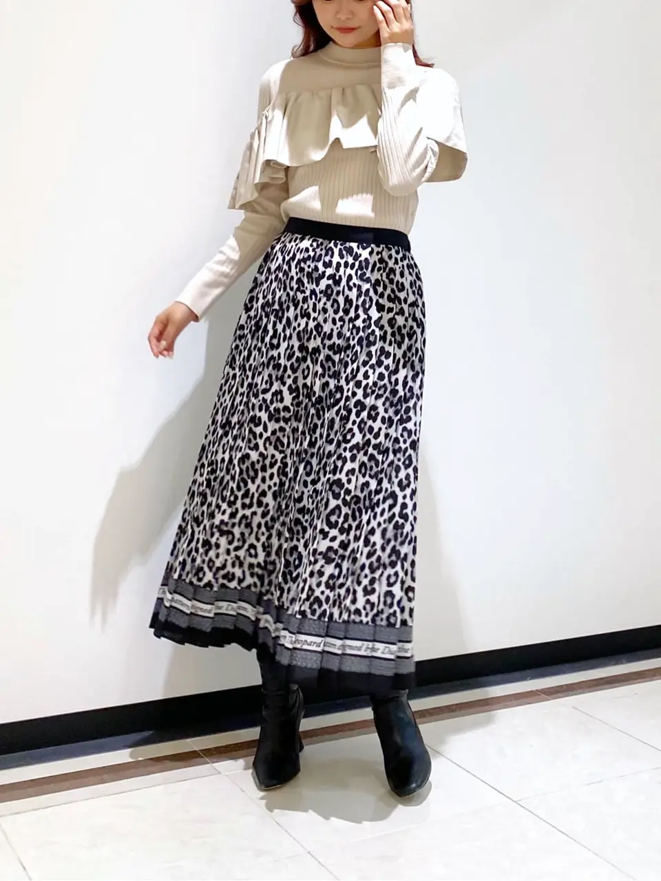 GRACE CONTINENTAL MORITA AI コーディネート画像