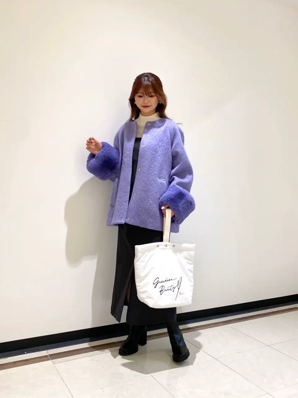 GRACE CONTINENTAL MORITA AI コーディネート画像