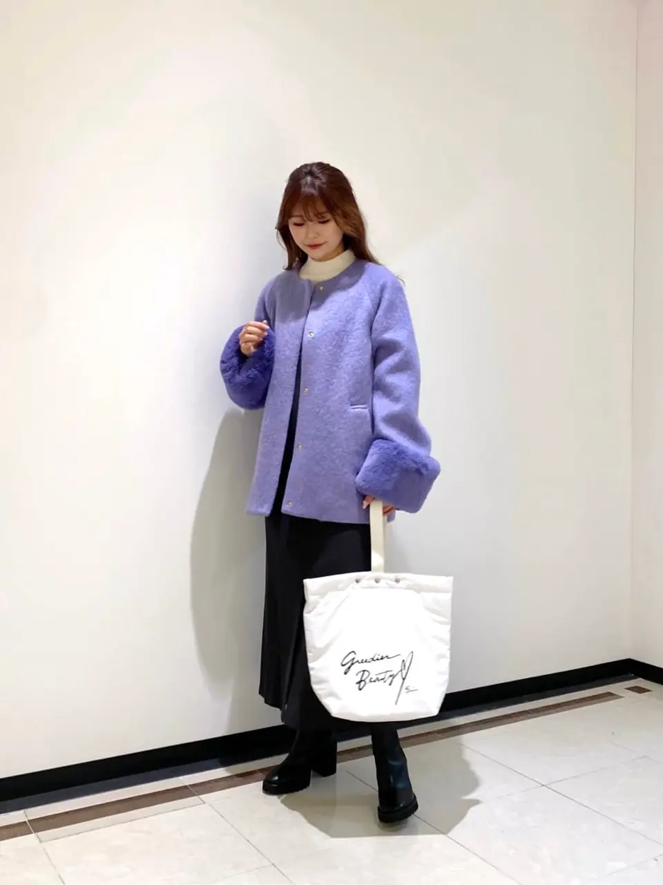 GRACE CONTINENTAL MORITA AI コーディネート画像