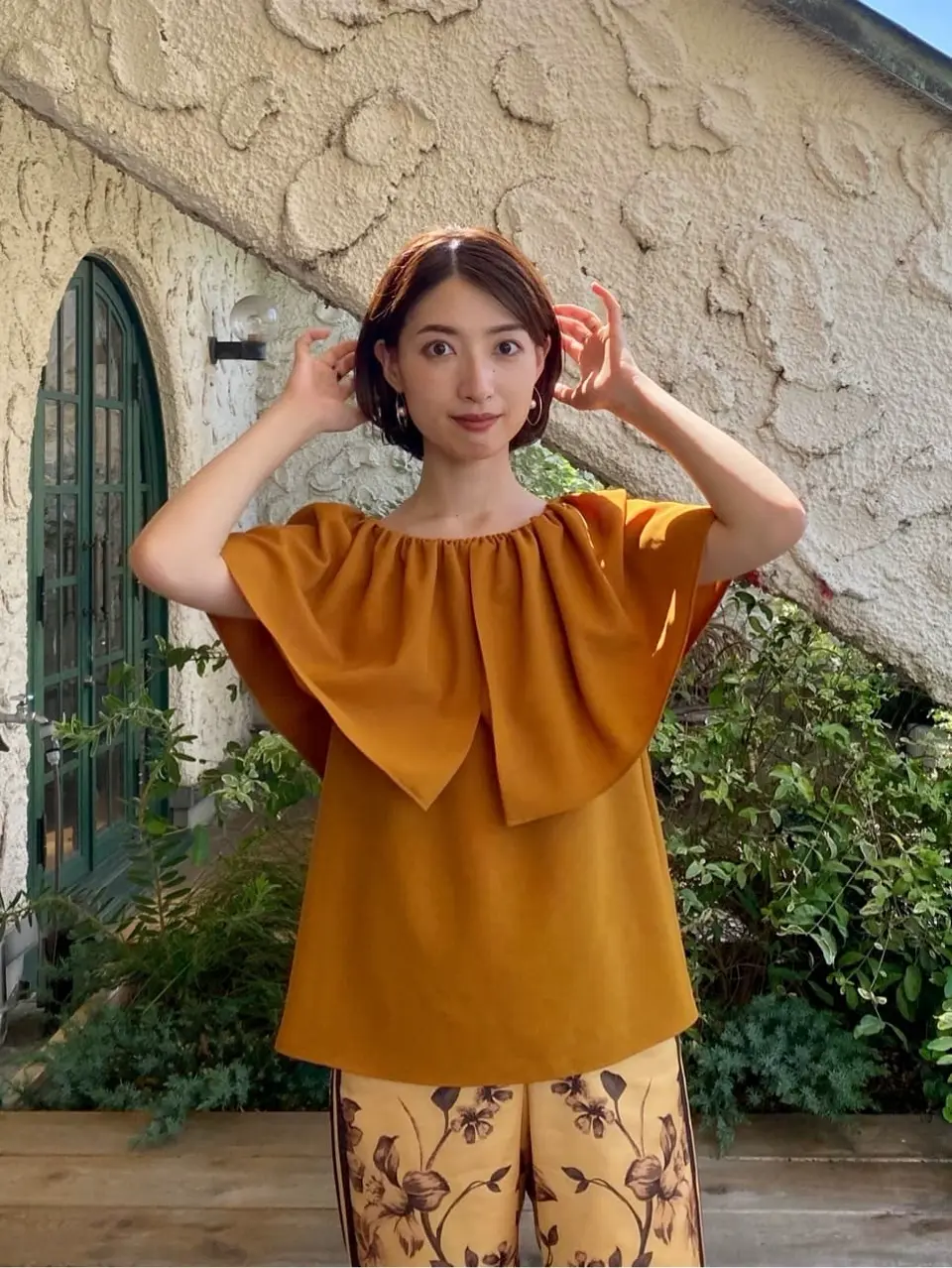 GRACE CONTINENTAL 青木育日 コーディネート画像