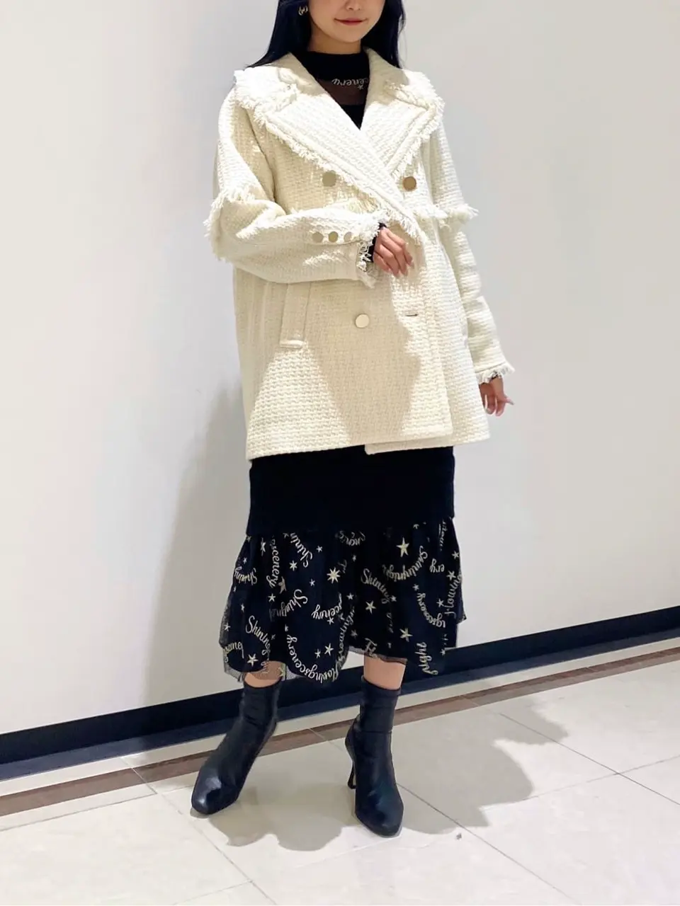 GRACE CONTINENTAL MORITA AI コーディネート画像