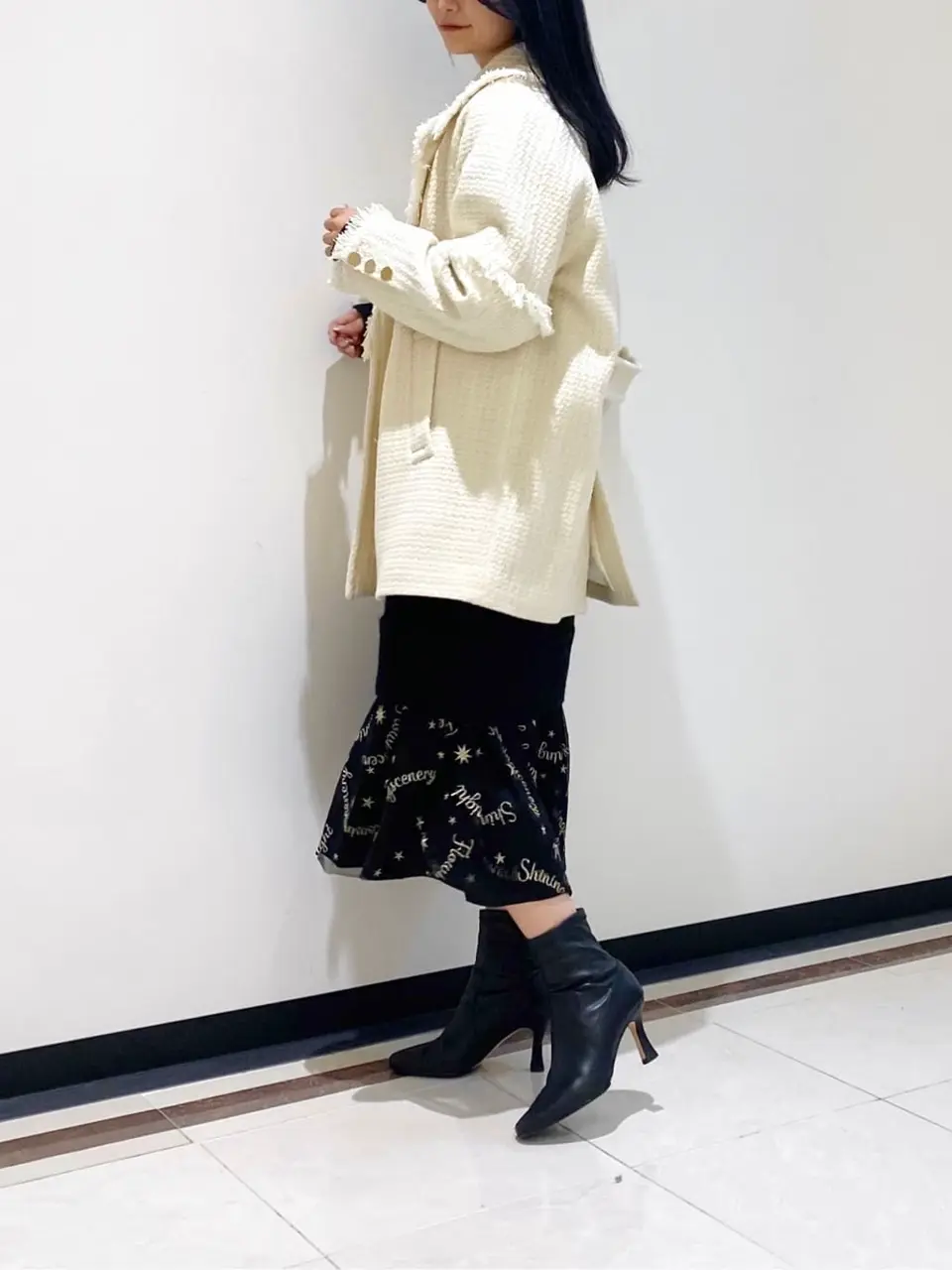 GRACE CONTINENTAL MORITA AI コーディネート画像