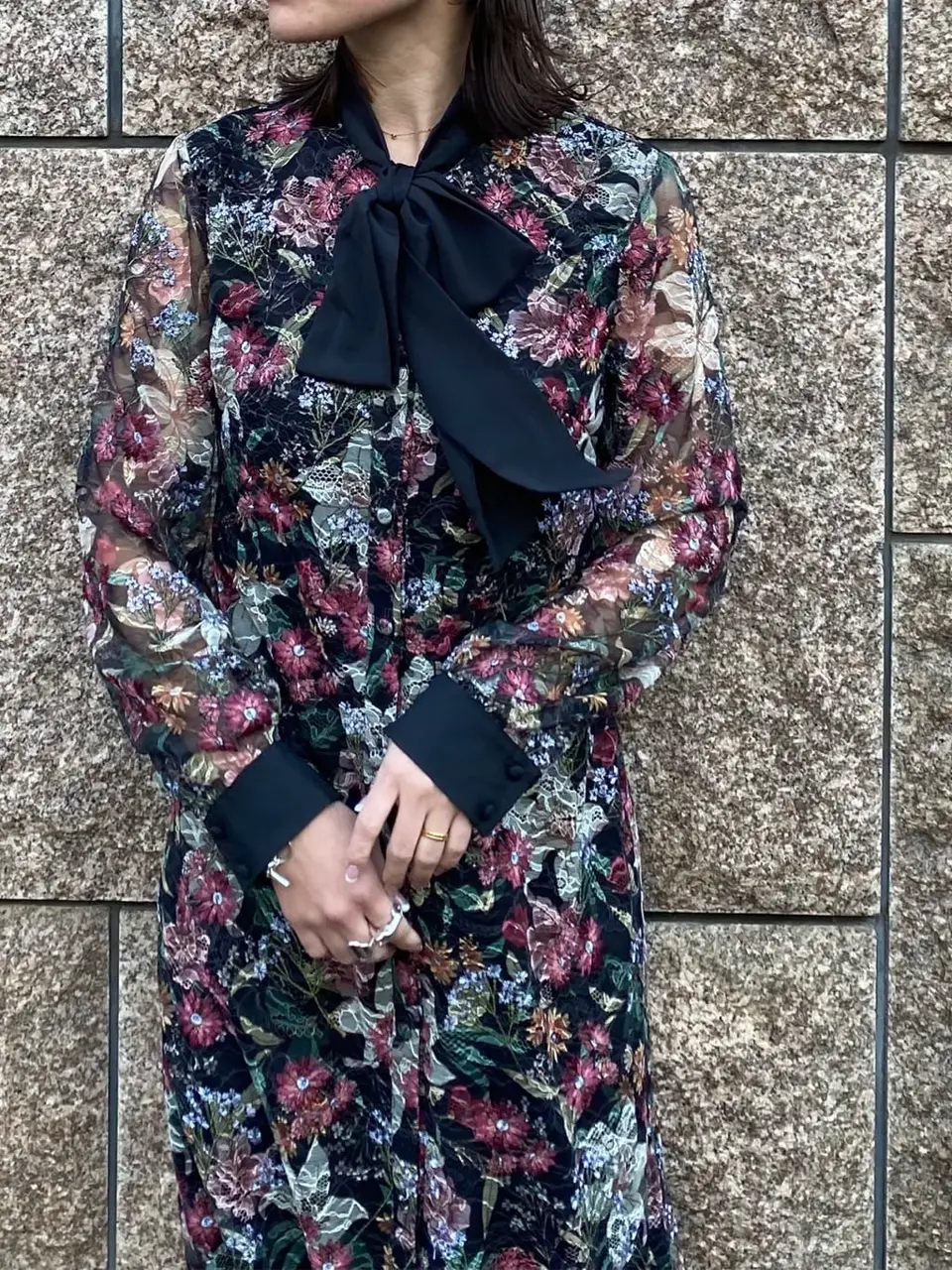 GRACE CONTINENTAL 古川温子 コーディネート画像